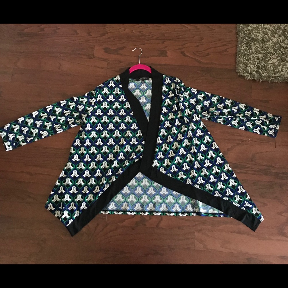 Kasper open cardigan